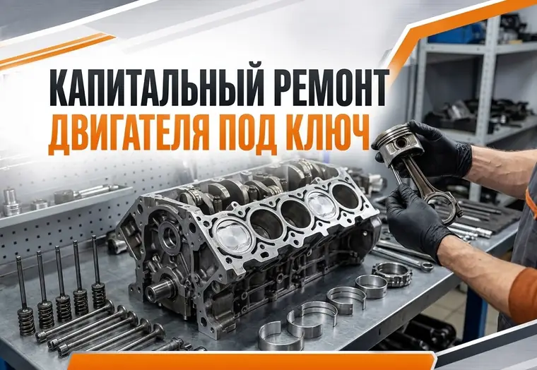 Капитальный ремонт двигателя, кадр 1